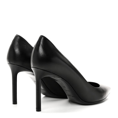 Saint Laurent Calfskin Anja 85 Pumps 36 Manto Naturale 8 of 19