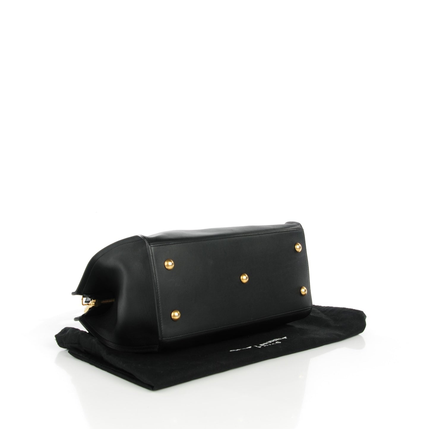 Calfskin Small Classic Y Cabas Black