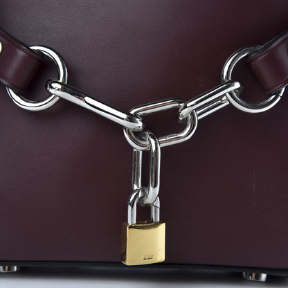 Alexander Wang Calfskin Mini Attica Chain Crossbody Beet 9 of 10
