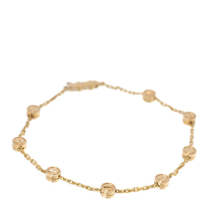 Cartier 18K Yellow Gold LOVE Station Bracelet 1 of 5