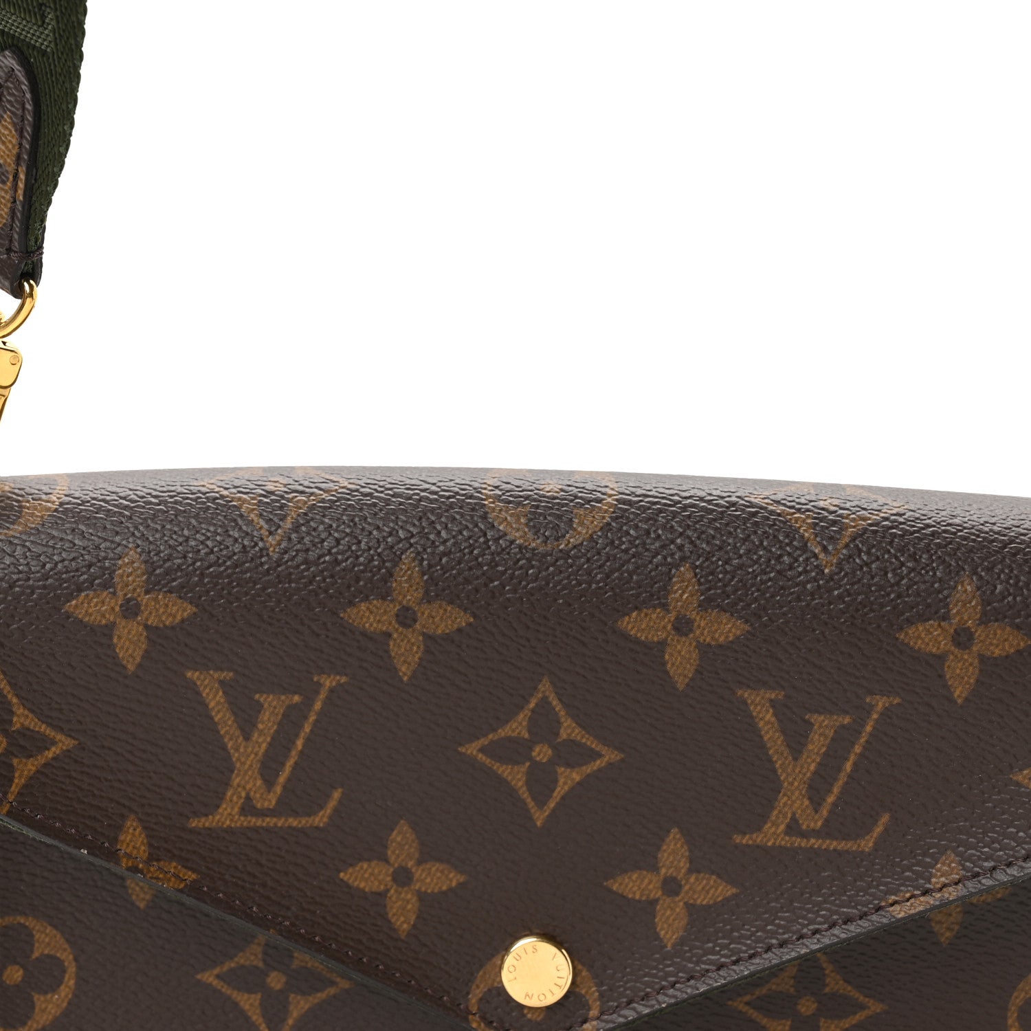Louis Vuitton Monogram Felicie Strap & Go Kaki 7 of 10
