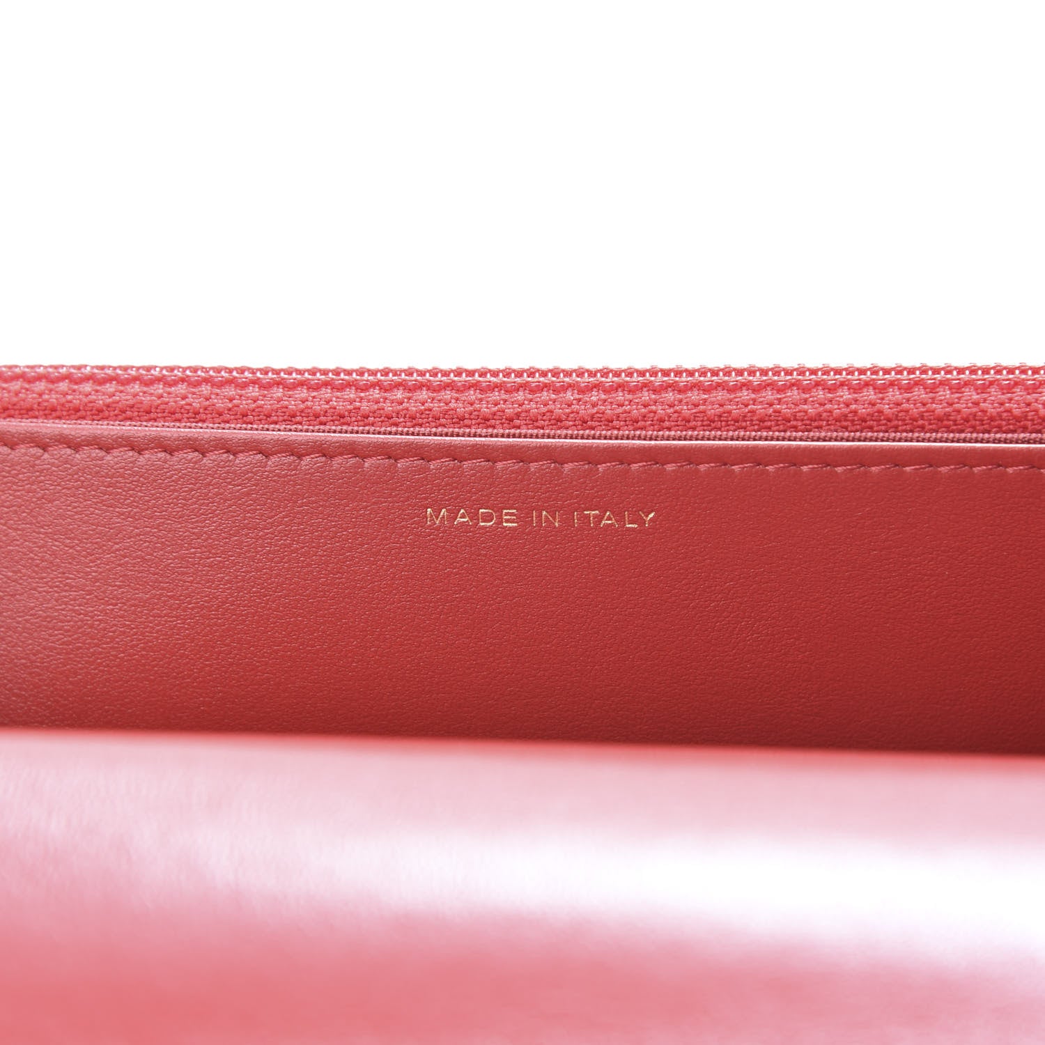 Chanel Shiny Goatskin Quilted 19 Wallet On Chain WOC Rouge 7 of 12