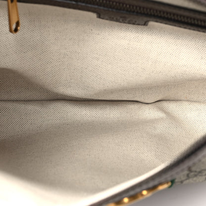 Gucci GG Supreme Monogram Web Small Ophidia Half Moon Hobo Brown 5 of 7