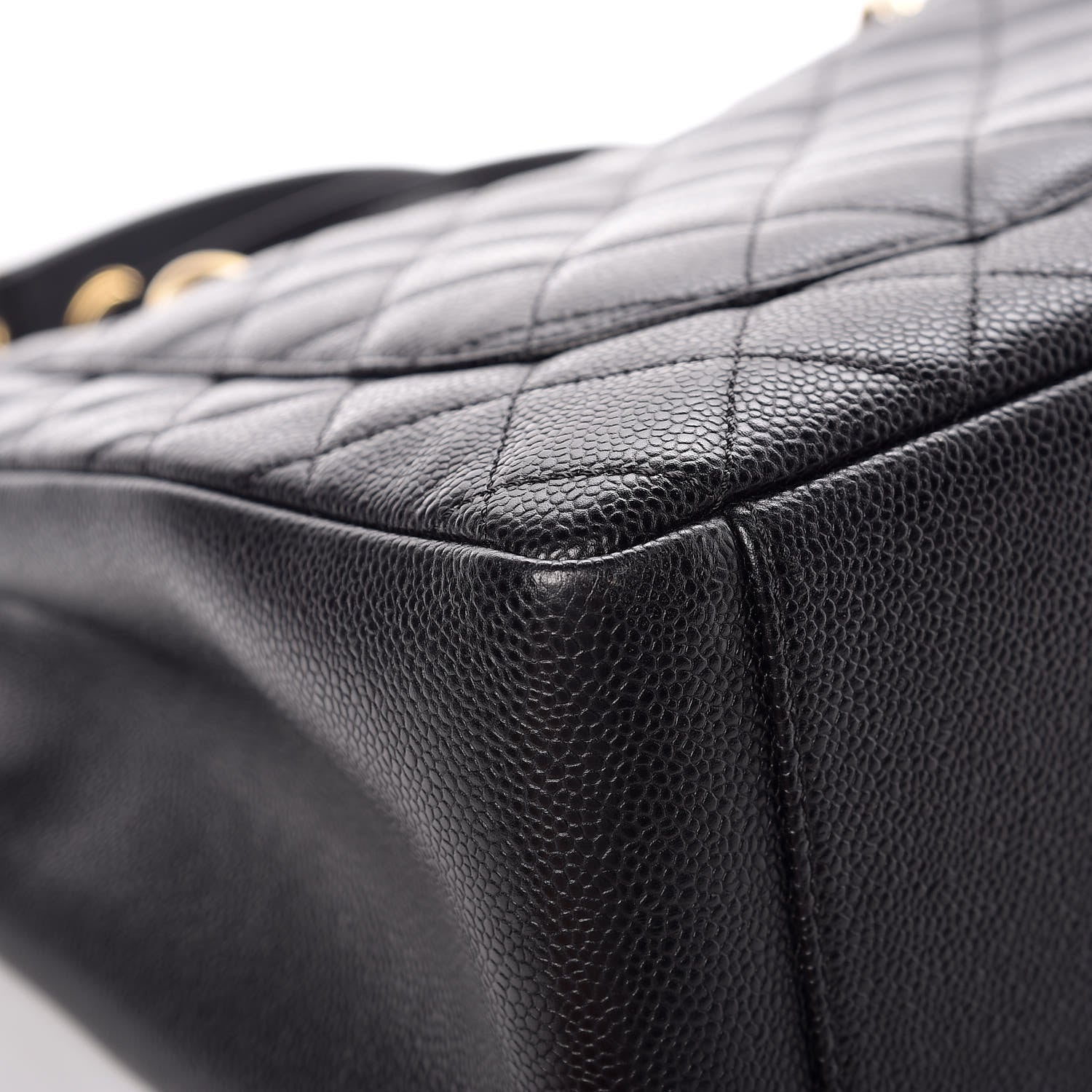 Chanel Caviar Quilted Grand Shopping Tote GST Black 12 of 12