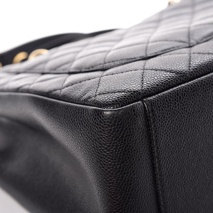 Chanel Caviar Quilted Grand Shopping Tote GST Black 12 of 12