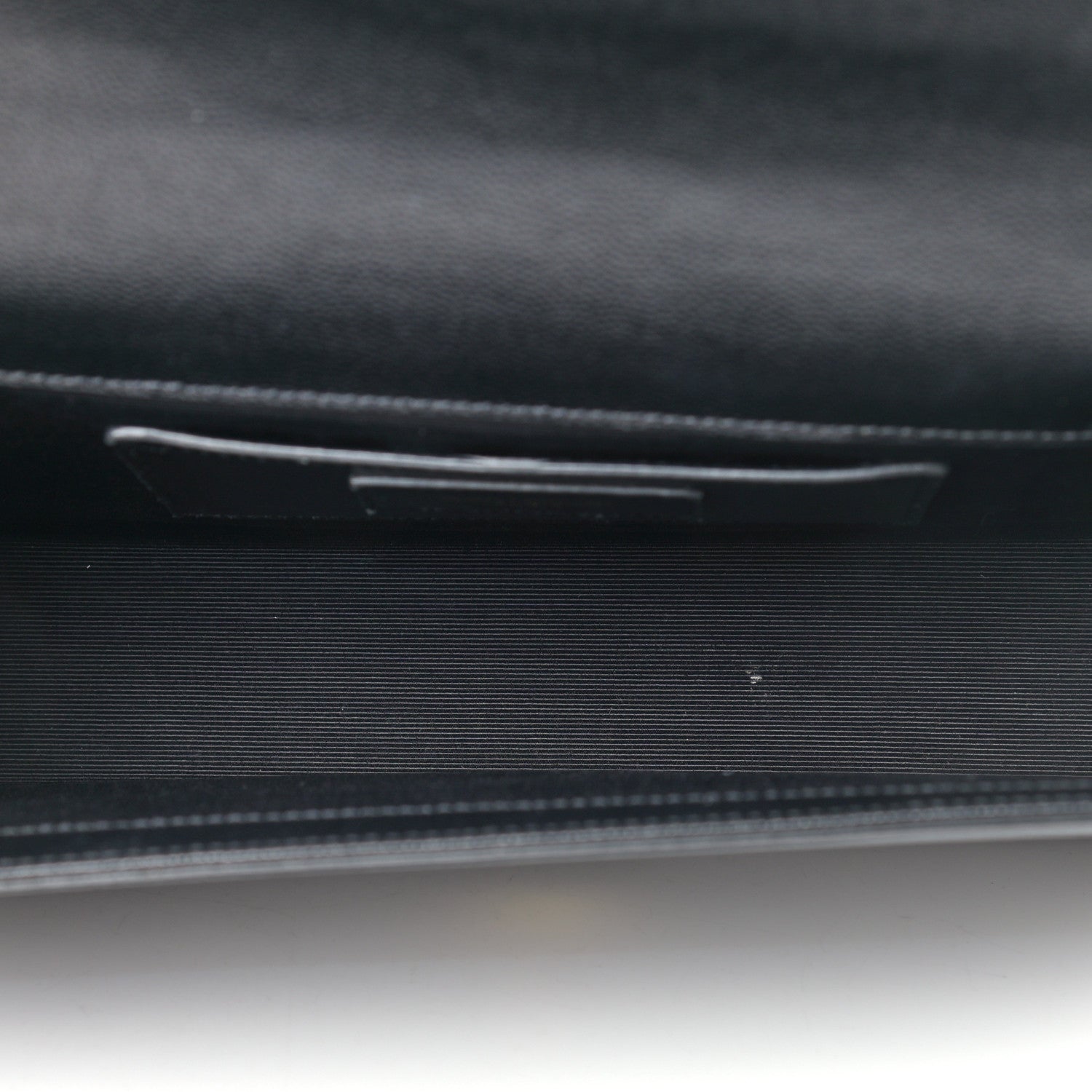 Saint Laurent Grain De Poudre Medium Classic Monogram Kate Satchel Black 4 of 7