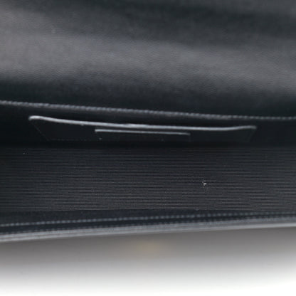 Saint Laurent Grain De Poudre Medium Classic Monogram Kate Satchel Black 4 of 7