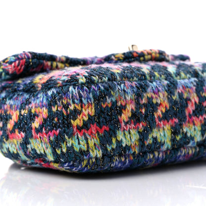 Chanel Knit Mini Rectangular Flap Multicolor 7 of 9