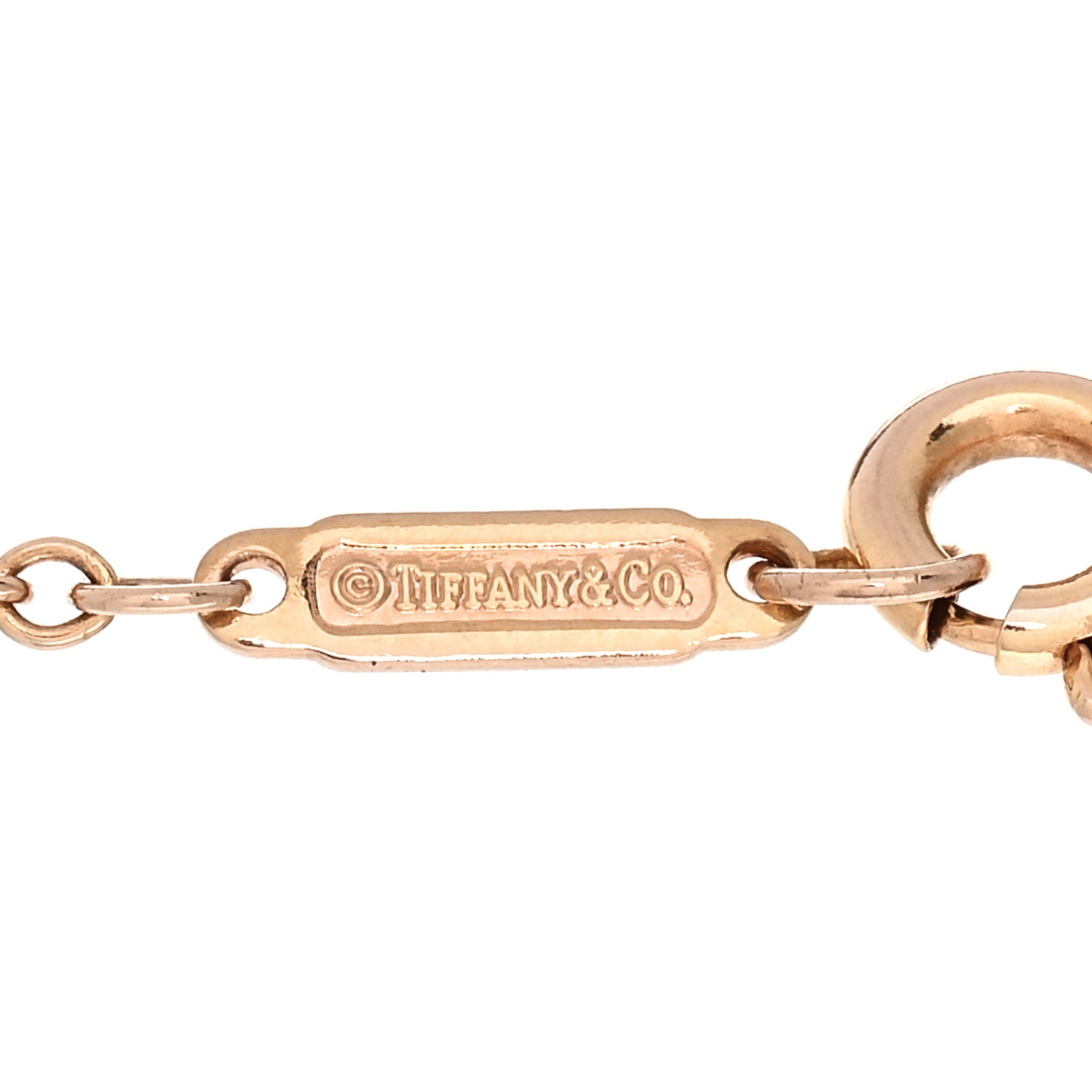 18K Rose Gold Diamond Atlas Bar Pierced Bracelet