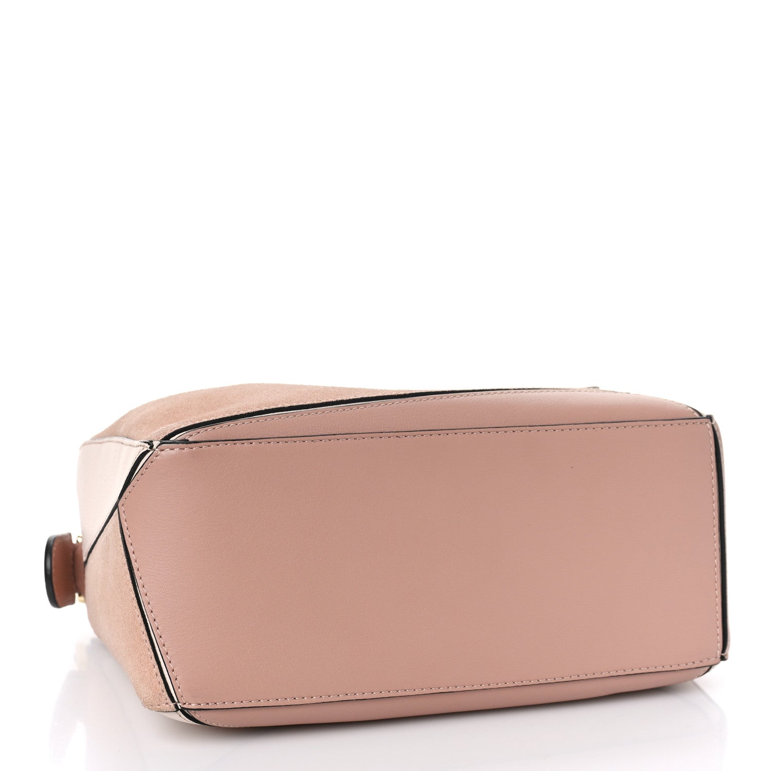 Loewe Calfskin Suede Small Puzzle Bag Blush 4 of 8