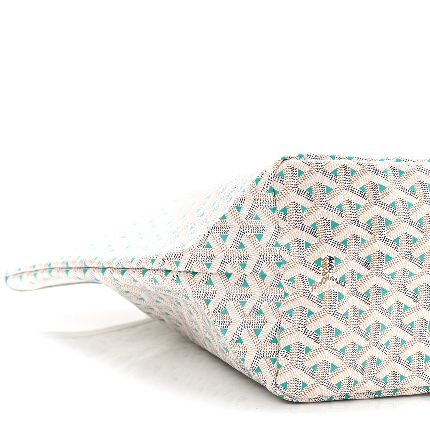 Goyardine Saint Louis Claire Voie PM White Opaline
