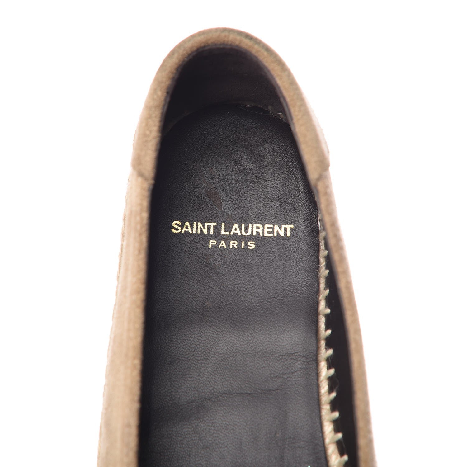 Saint Laurent Suede Espadrilles 7 Sable 5 of 11