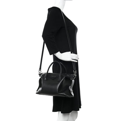 Givenchy Smooth Calfskin Small Soft Antigona Black 2 of 9
