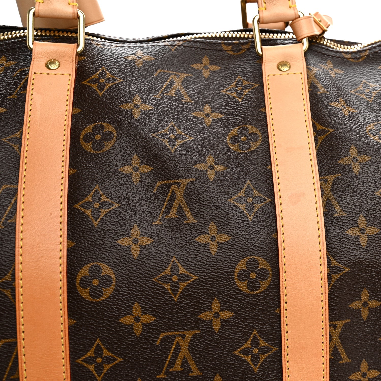 Louis Vuitton Monogram Keepall Bandouliere 55 13 of 16