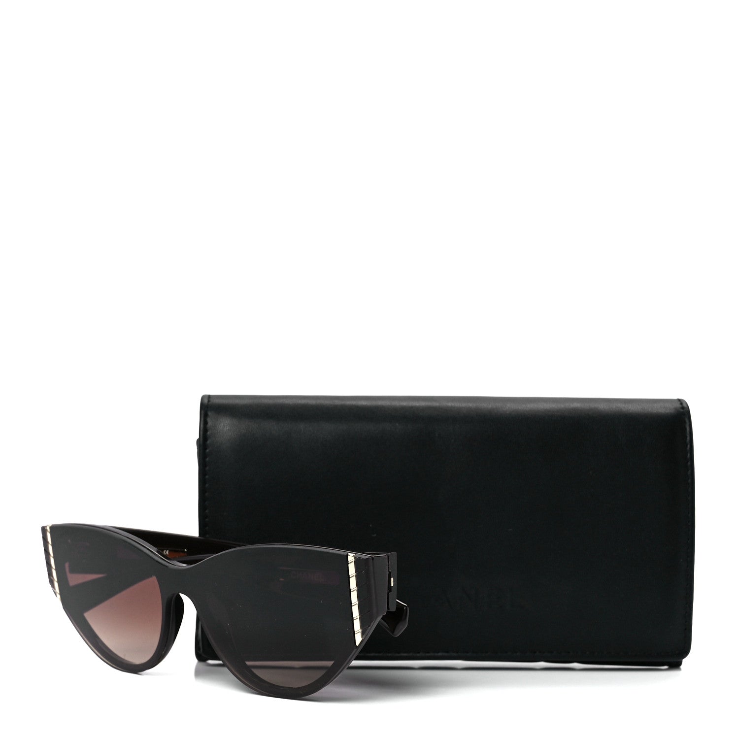 Chanel CC Cat Eye Sunglasses 6054 Brown 8 of 8