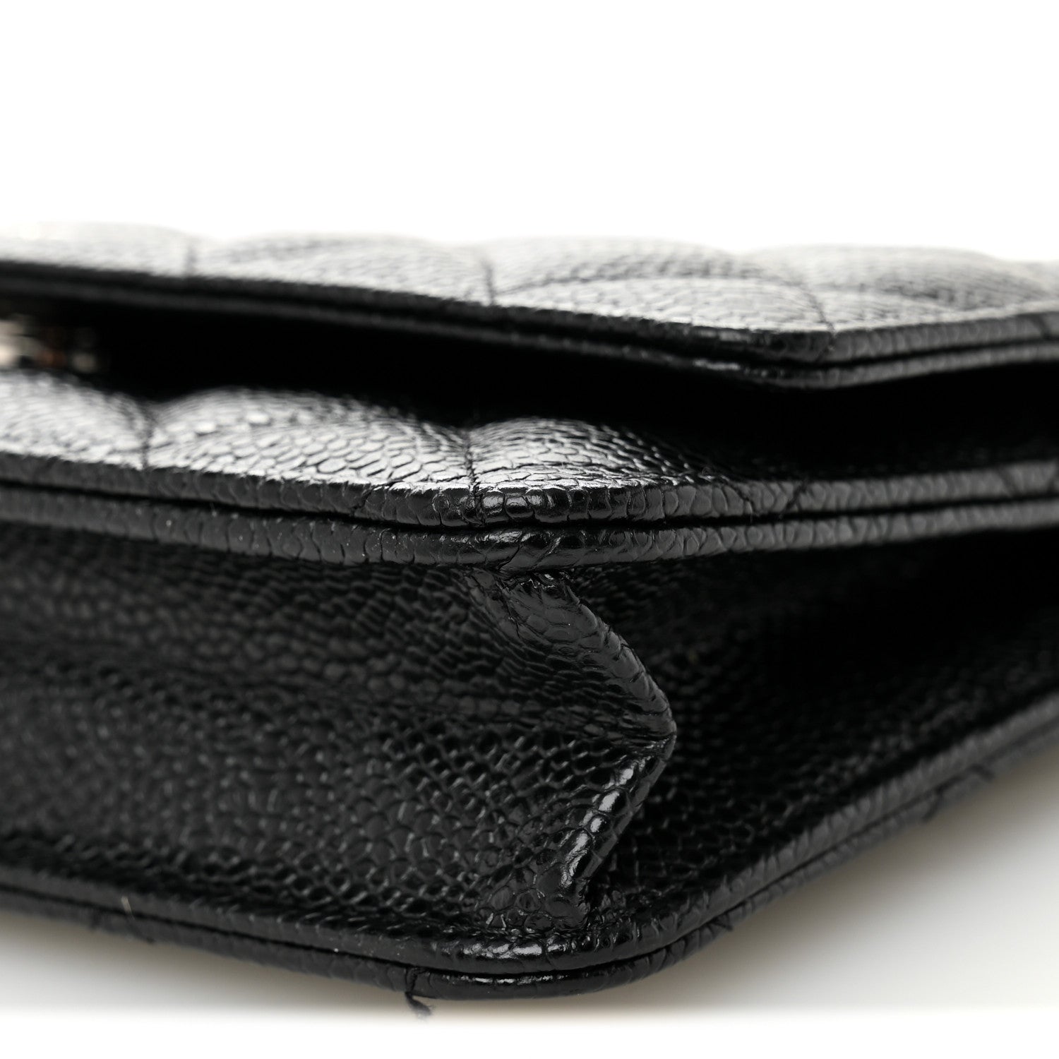 Chanel Caviar Quilted Wallet on Chain WOC Black 11 of 13