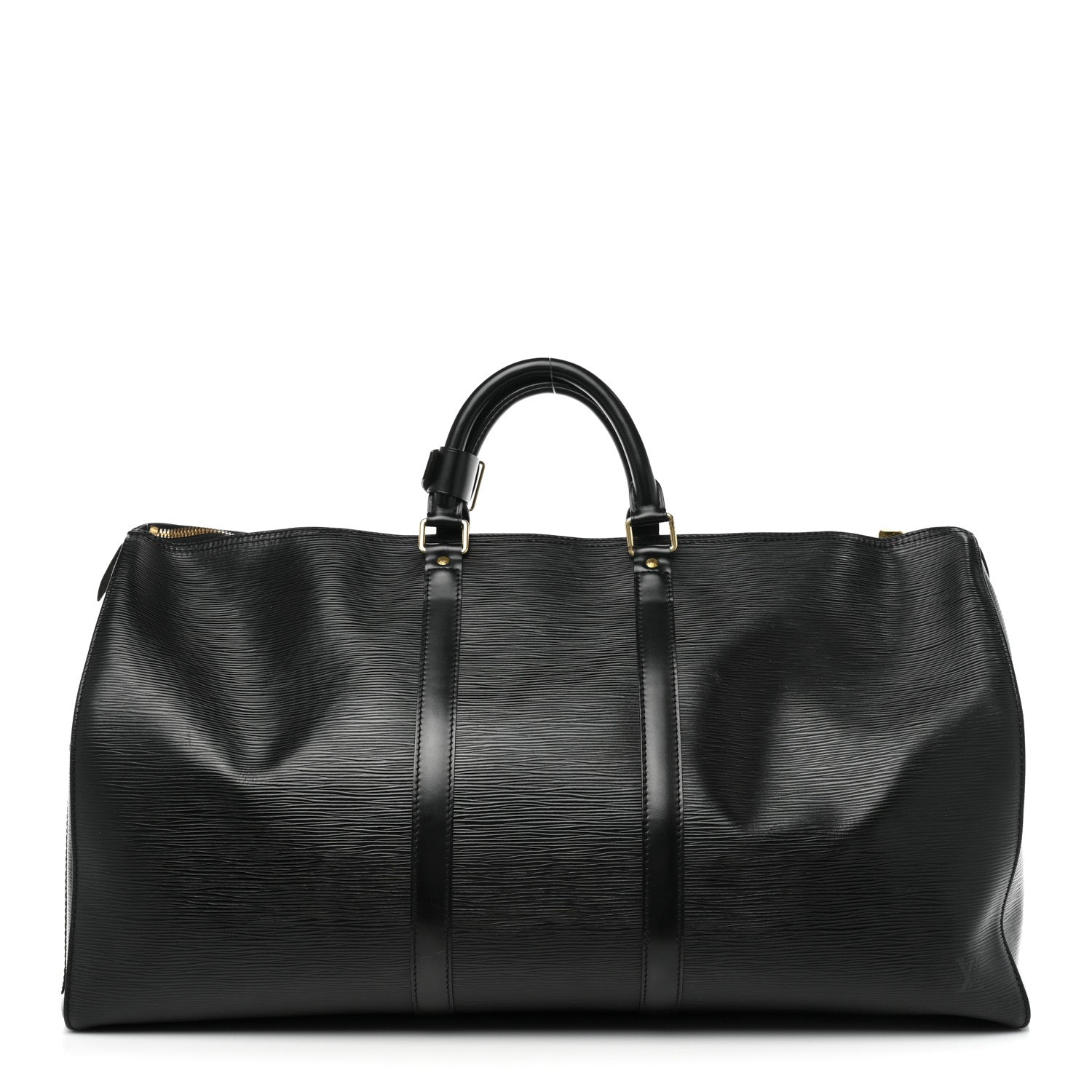 Louis Vuitton Epi Keepall 55 Black 1 of 12