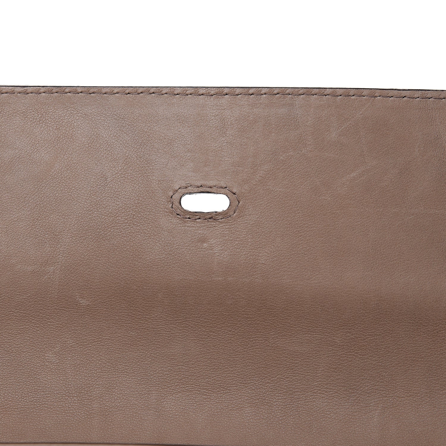 Gucci Calfskin Handmade Large Top Handle Bag Taupe 14 of 24