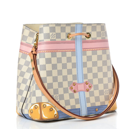 Louis Vuitton Damier Azur Summer Trunks Neonoe 2 of 10