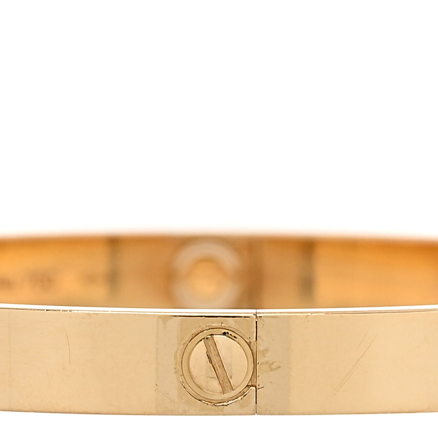 18K Yellow Gold LOVE Bracelet 19