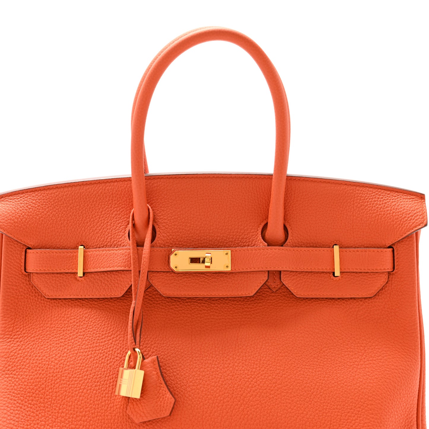 Togo Birkin 35 Orange