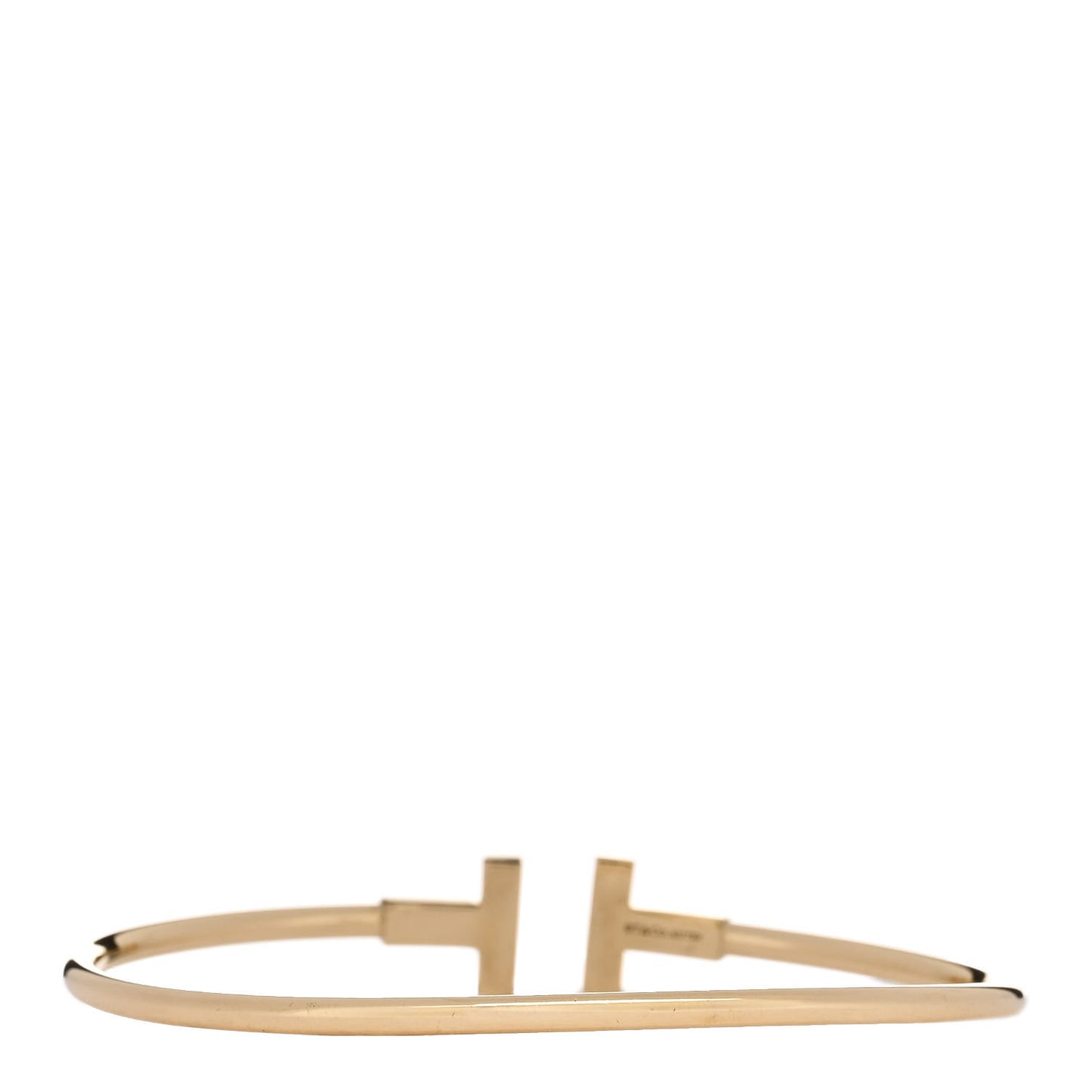 18K Yellow Gold T Wire Bracelet
