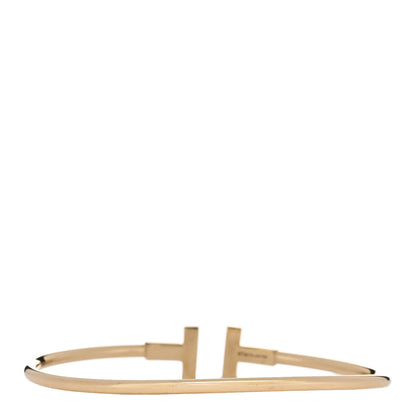 Tiffany 18K Yellow Gold T Wire Bracelet 2 of 3