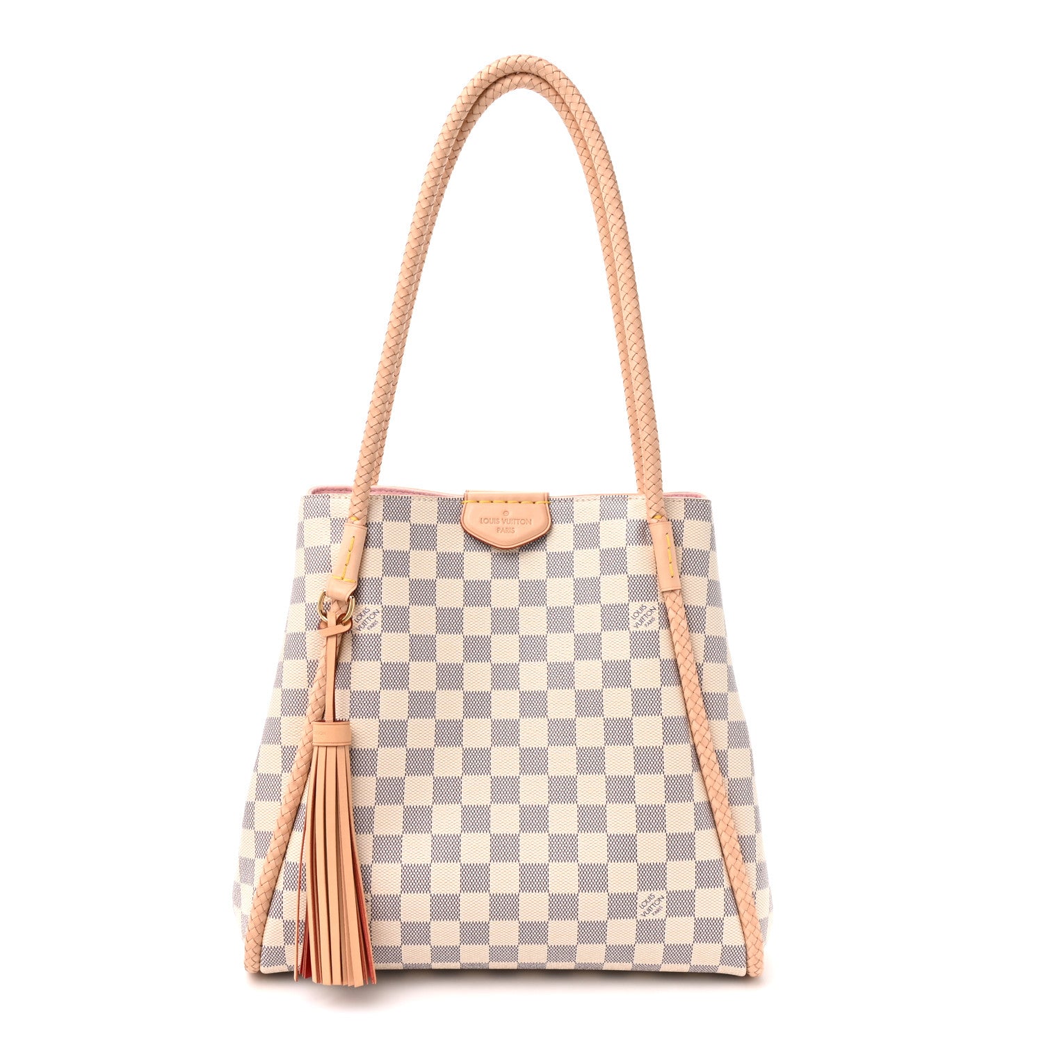 Louis Vuitton Damier Azur Propriano Rose Ballerine 1 of 8