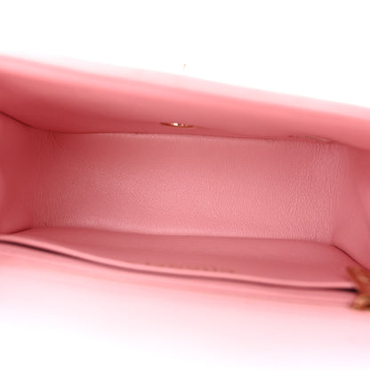Chanel Lambskin Quilted Mini Square Flap Light Pink 5 of 11