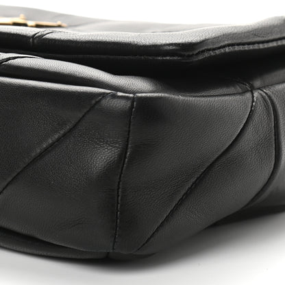 Saint Laurent Lambskin Patchwork Monogram Medium Jamie Black 9 of 9