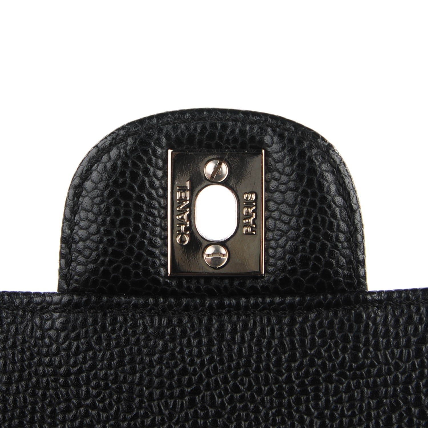 Chanel Caviar Quilted East West Flap Black 6 of 8