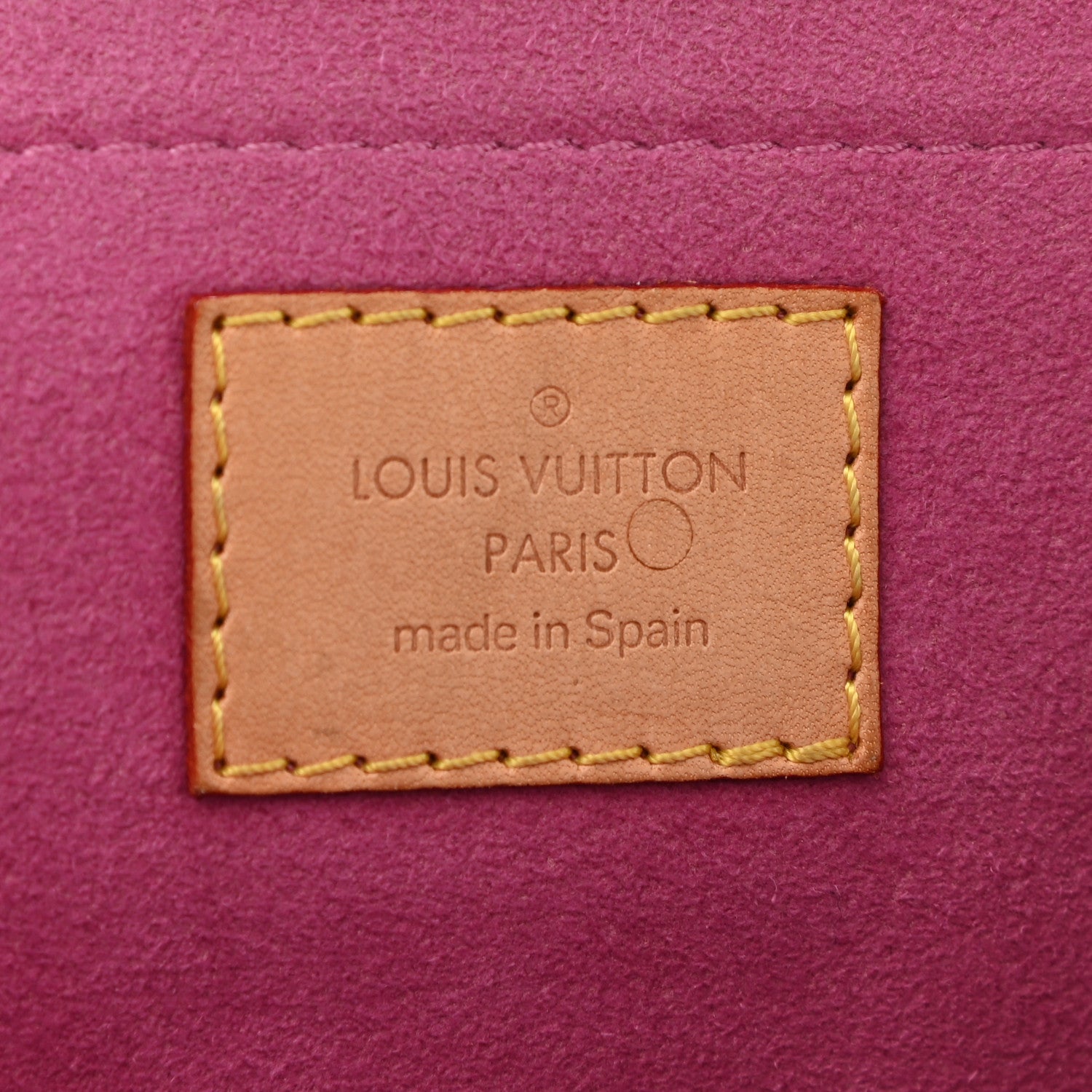 Louis Vuitton Monogram Denim Mini Pleaty Fuchsia 6 of 11