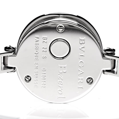 Bulgari BVLGARI Stainless Steel Diamond Bezel 22mm B.Zero1 Quartz Watch 5 of 6