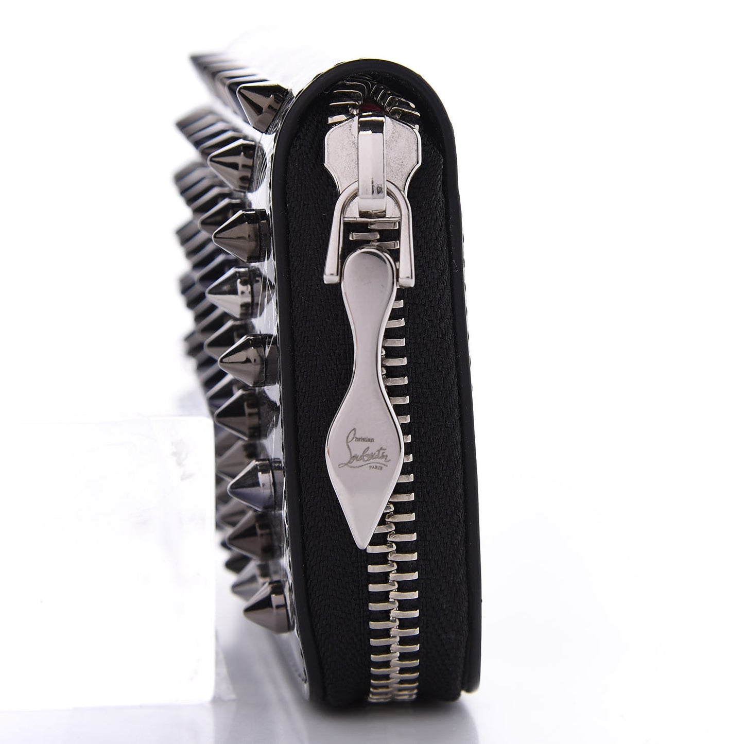 Patent Nicograf Spiked Panettone Coin Purse Black White