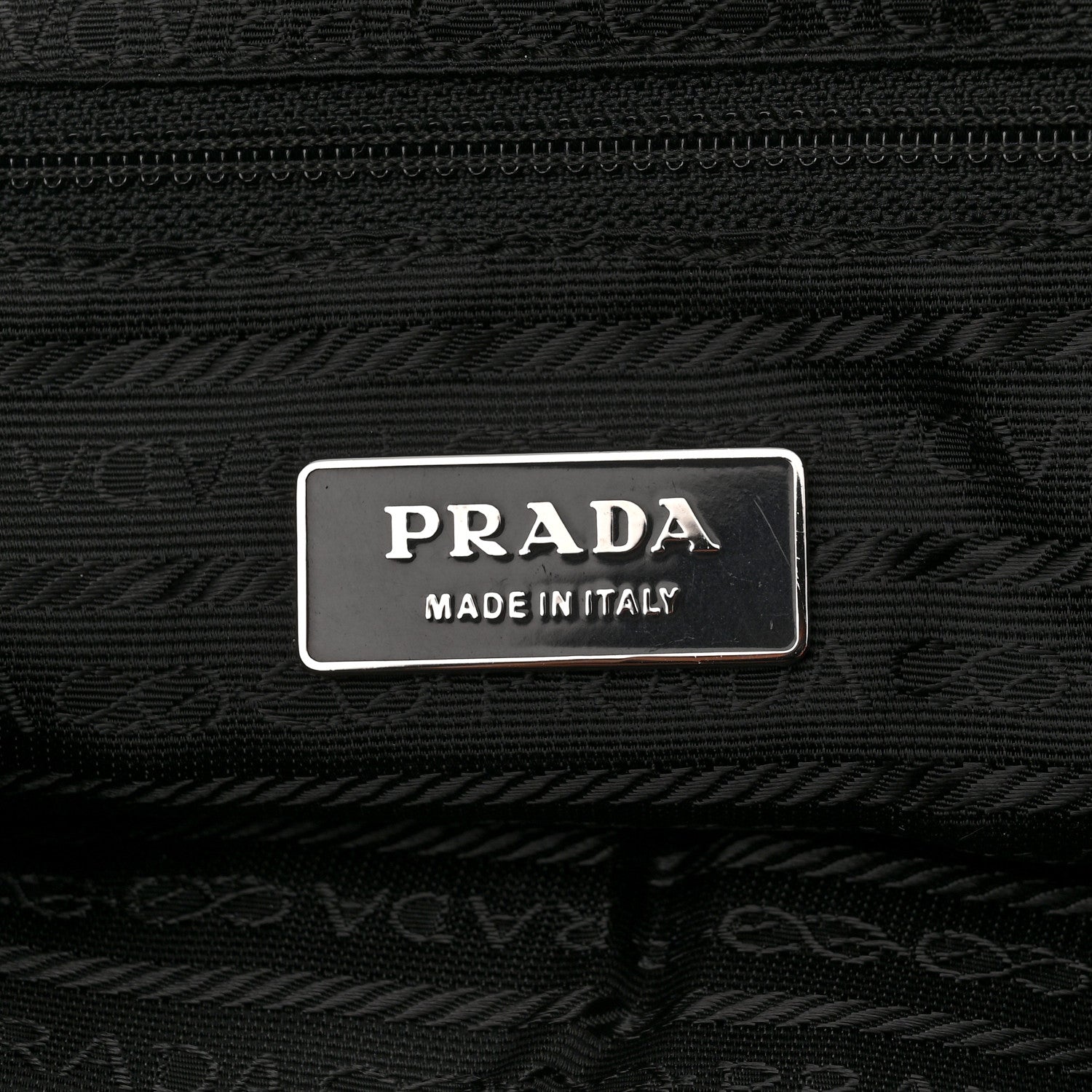Prada Nylon Vela Medium Backpack Black 6 of 13