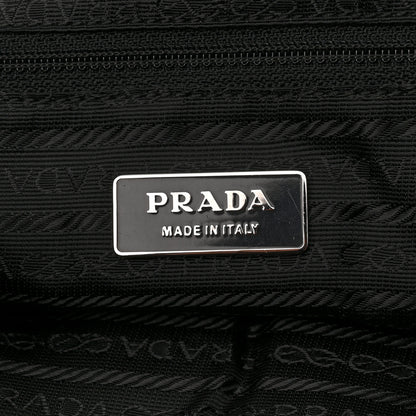 Prada Nylon Vela Medium Backpack Black 6 of 13