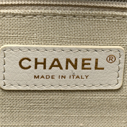 Chanel Mixed Fibers Small Deauville Tote Black 6 of 9