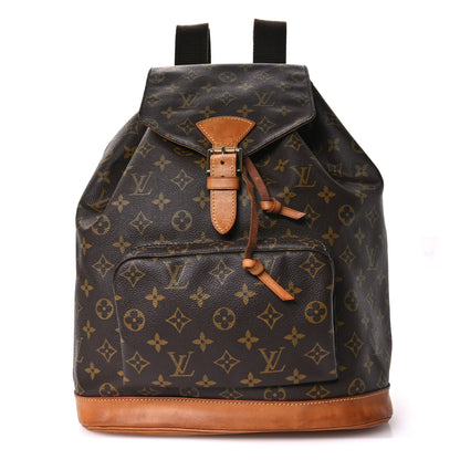 Louis Vuitton Monogram Montsouris GM Backpack 1 of 9