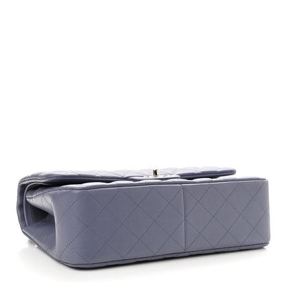 Chanel Lambskin Quilted Jumbo Double Flap Light Purple 3 of 10