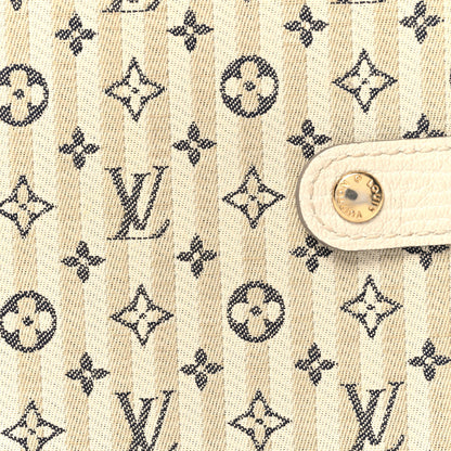 Louis Vuitton Mini Lin Croisette Small Ring Agenda Blue 7 of 8