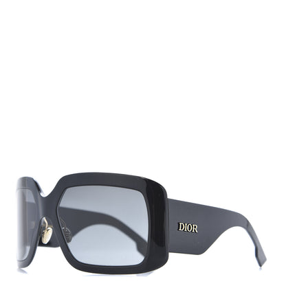 Christian Dior Acetate DiorSo Light 2 Shield Sunglasses Black 1 of 8