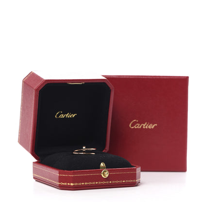 Cartier 18K Pink Gold Small Juste Un Clou Ring 53 6.5 6 of 6