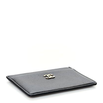 Chanel Goatskin CC Card Holder Black 4 of 8