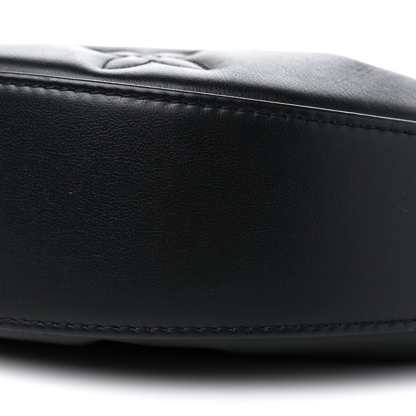 Calfskin Bubblegram Over The Moon Black
