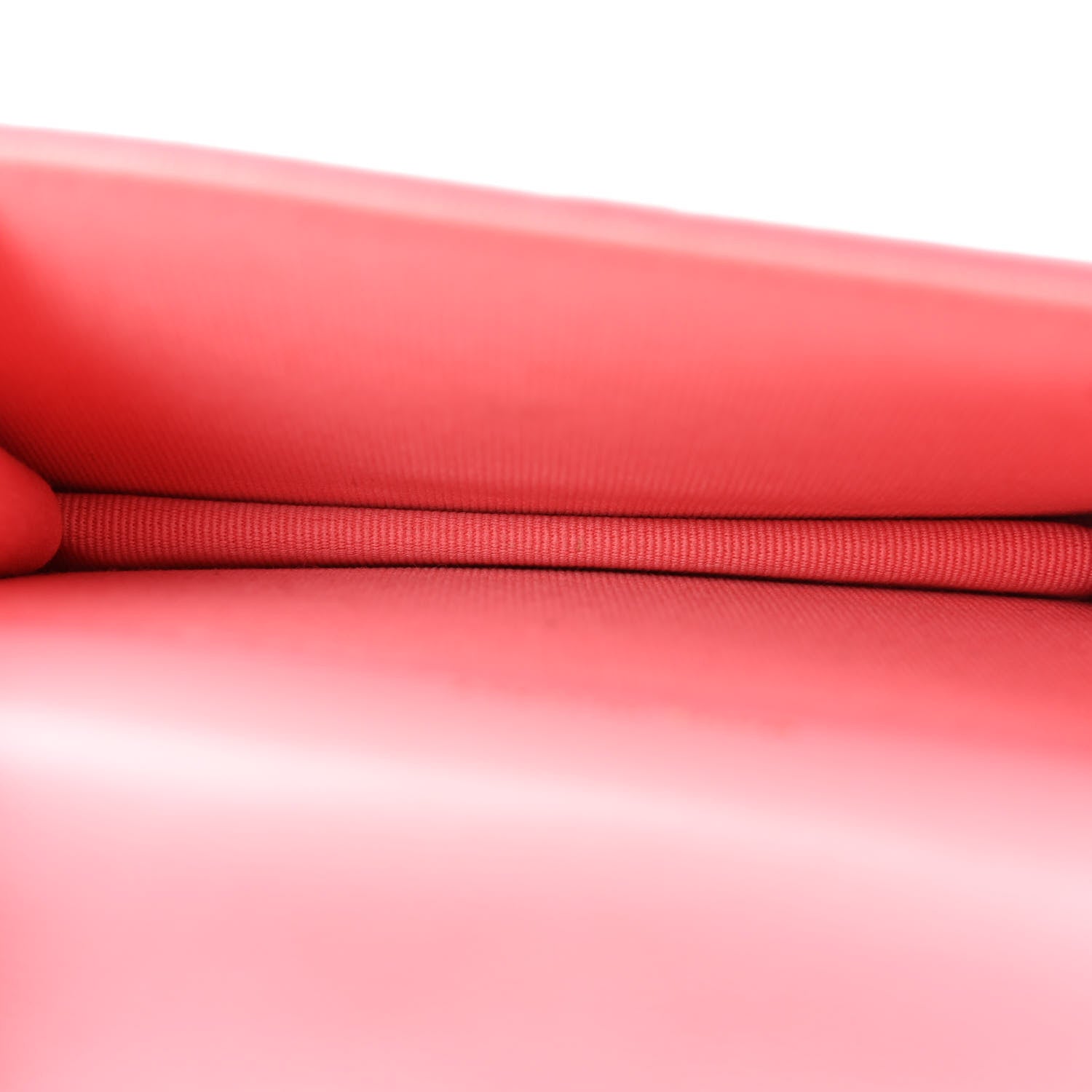 Chanel Lambskin Enamel Quilted Pending Clutch With Chain Pink 5 of 12