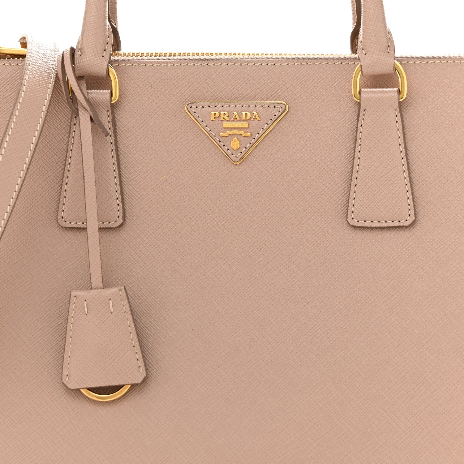 Prada Saffiano Medium Galleria Double Zip Tote Cammeo 8 of 12