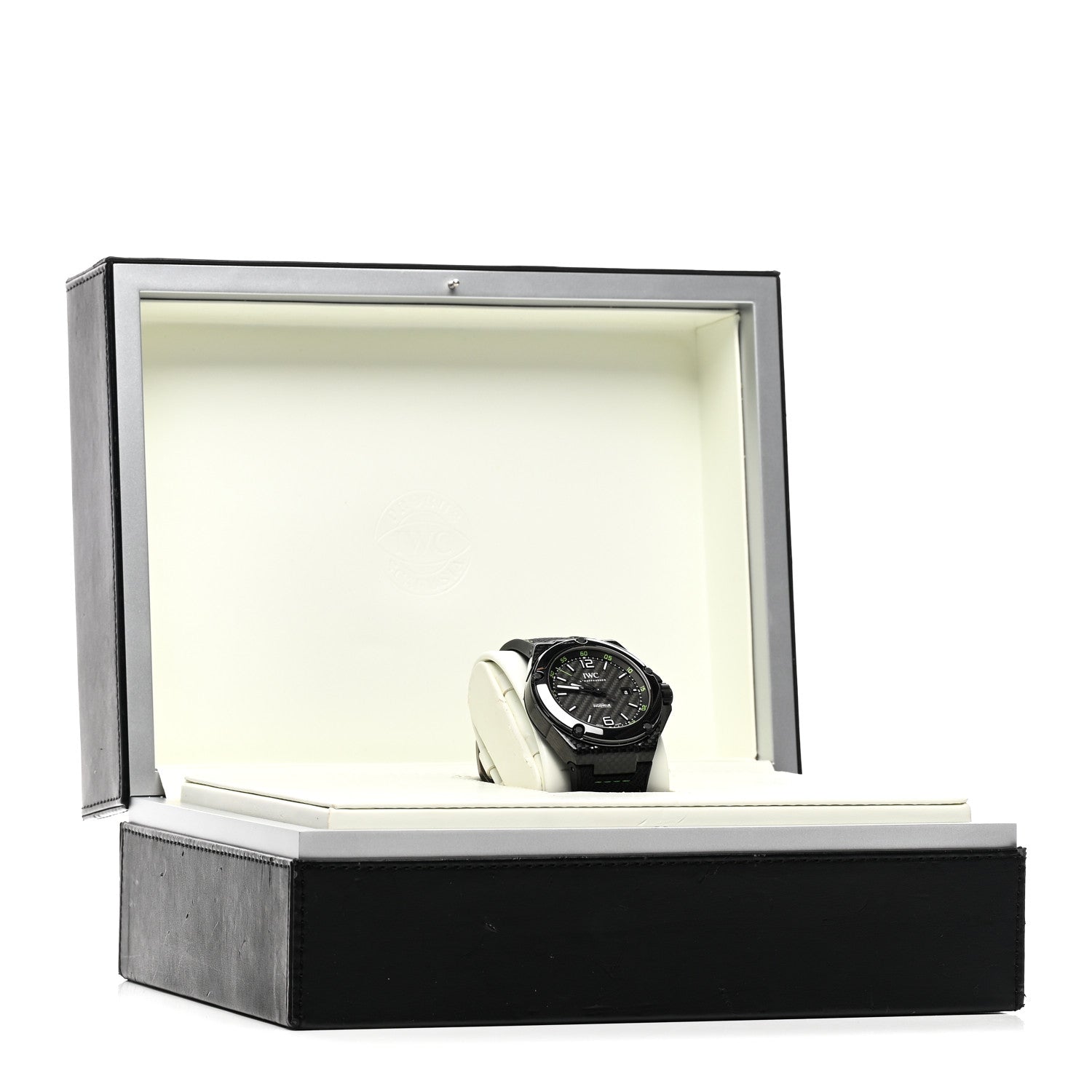 IWC Black Carbon Rubber 46mm Ingenieur Automatic Watch Black IW322404 5 of 5