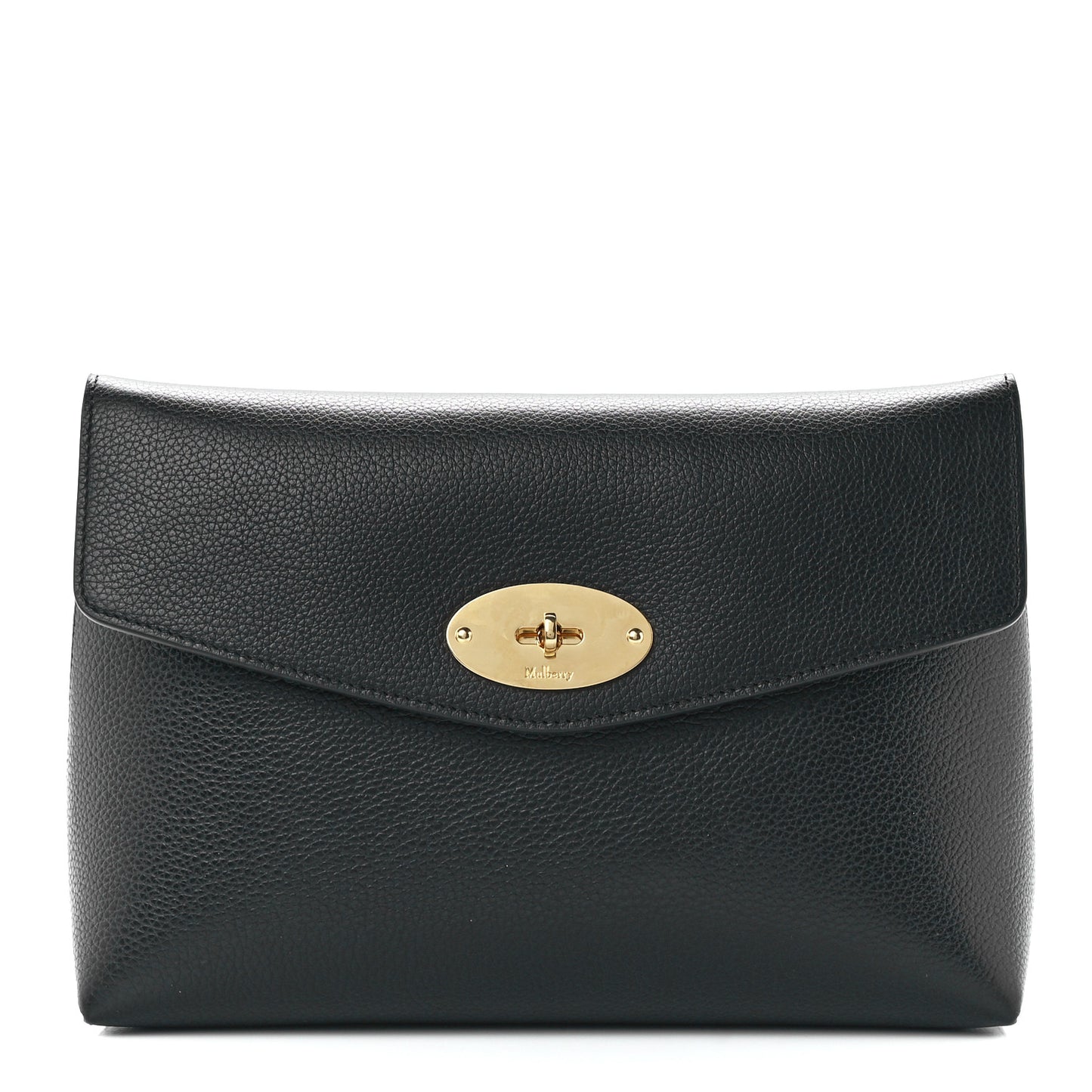 Small Classic Grain Darley Cosmetic Pouch Black