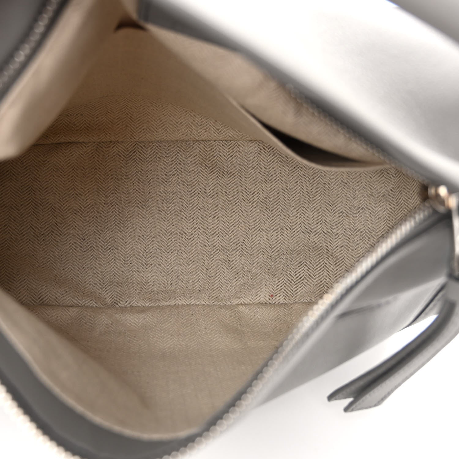 Loewe Soft Grained Calfskin Small Puzzle Bag Pearl Grey 5 of 9