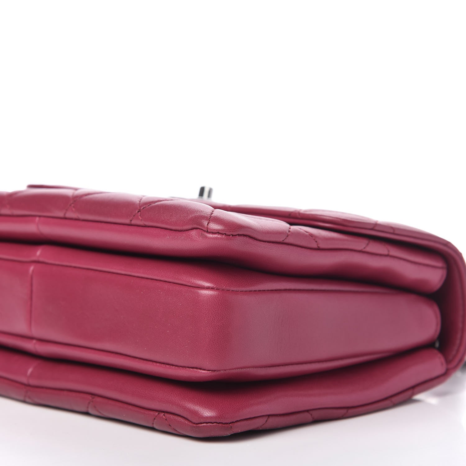 Chanel Lambskin Quilted Small Trendy CC Dual Handle Bag Dark Pink 7 of 10